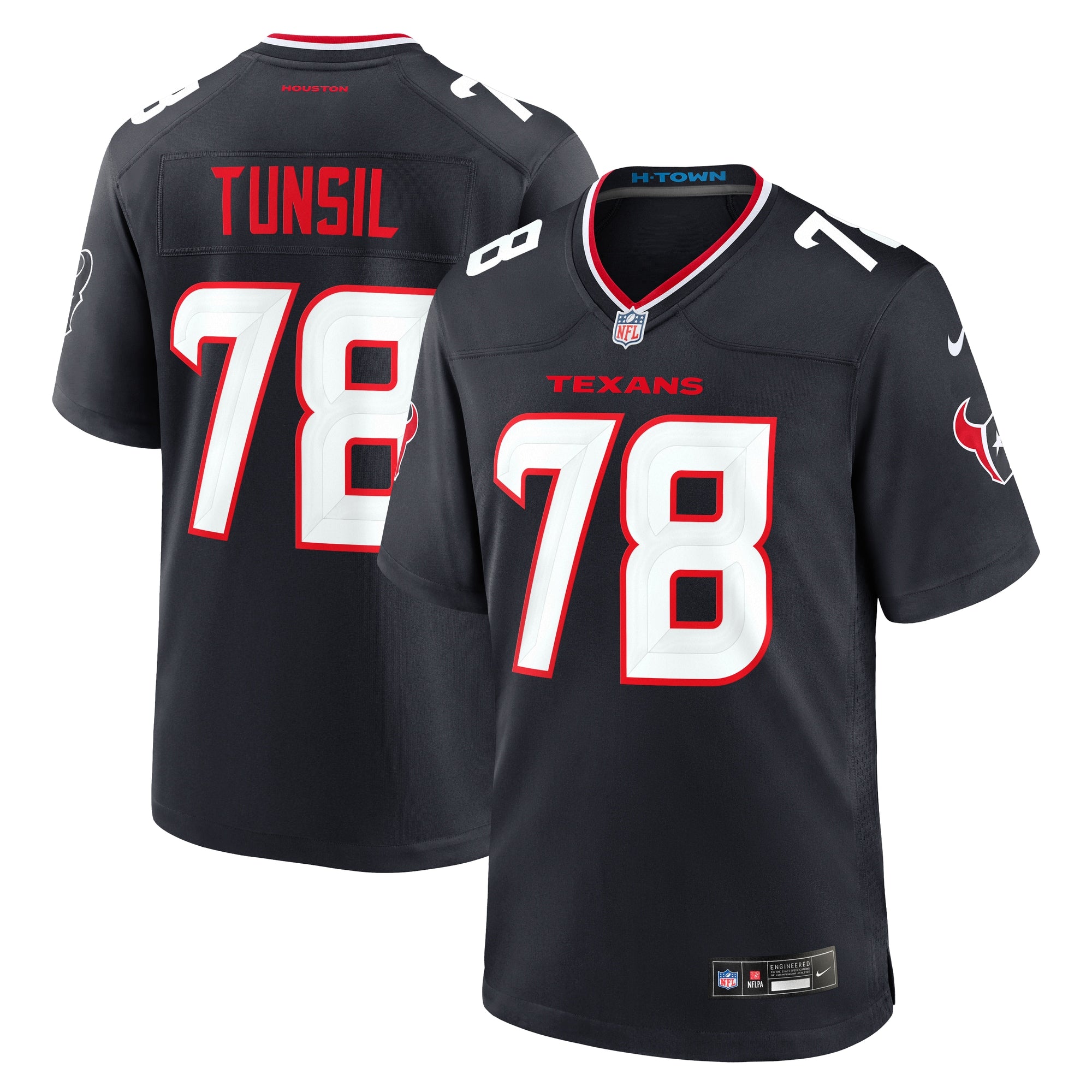 Laremy Tunsil Houston Texans Nike Alternate Game Jersey - Red/White/Navy - Image 11