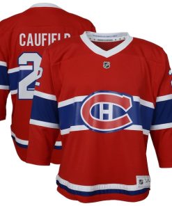 Cole Caufield Montreal Canadiens Youth Home Replica Player Jersey - Red