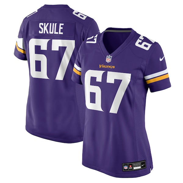 Justin Skule Minnesota Vikings Nike Women's Team Game Jersey - Purple