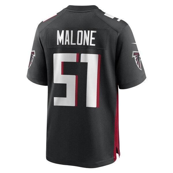 DeAngelo Malone Atlanta Falcons Nike Game Player Jersey - Black - Image 3