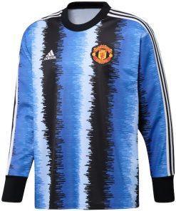 Alternative view of Manchester United adidas Authentic Football Icon Goalkeeper Jersey - Black