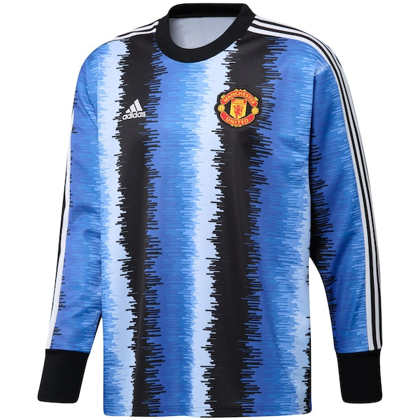 Manchester United adidas Authentic Football Icon Goalkeeper Jersey - Black - Image 2
