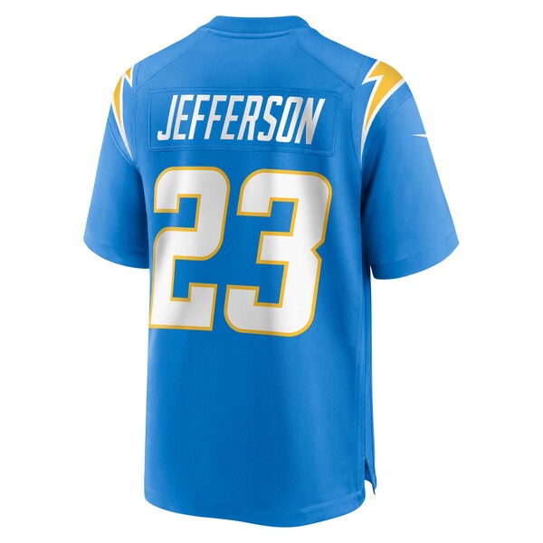 Tony Jefferson Los Angeles Chargers Nike Team Game Jersey - Powder Blue - Image 3