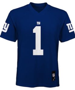 Alternative view of Malik Nabers New York Giants Outerstuff Preschool Replica Player Jersey - Royal