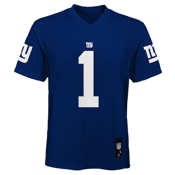 Malik Nabers New York Giants Outerstuff Preschool Replica Player Jersey - Royal - Image 2