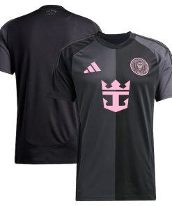 Inter Miami CF adidas 2025 The Fortitude Kit Replica Jersey - Black