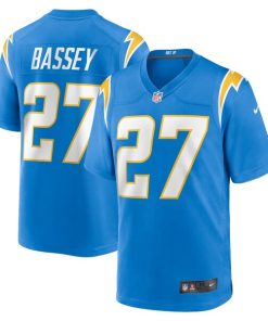 Essang Bassey Los Angeles Chargers Nike  Game Jersey -  Powder Blue