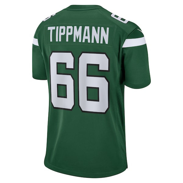 Joe Tippmann New York Jets Nike Game Jersey - Gotham Green - Image 3