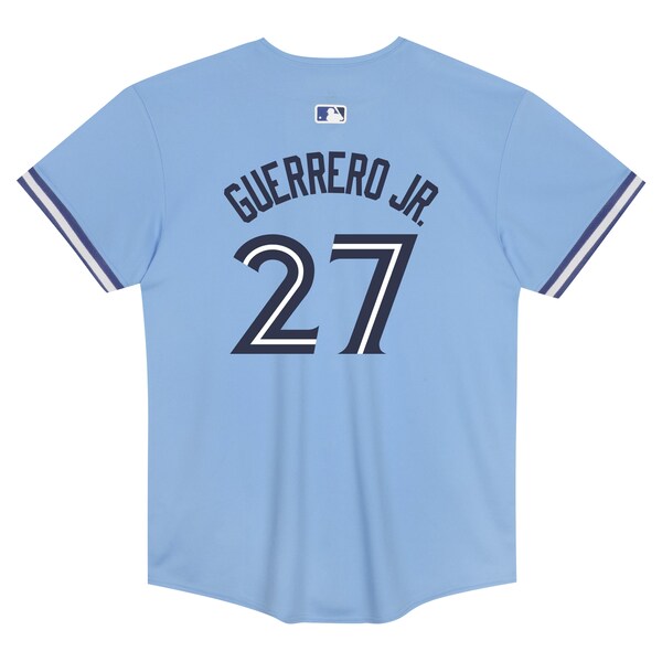 Vladimir Guerrero Jr. Toronto Blue Jays Nike Preschool Alternate Game Jersey - Powder Blue - Image 5