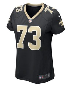 Alternative view of Ethan Greenidge New Orleans Saints Nike Women's Game Jersey - Black