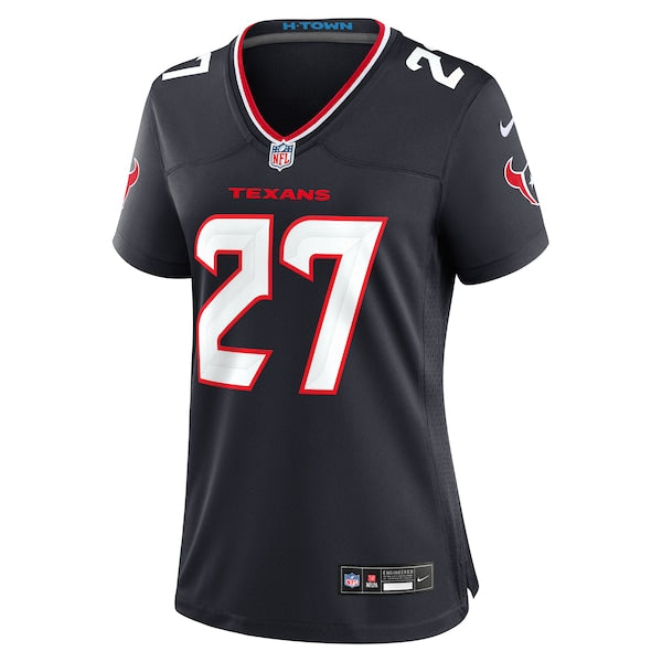 Troy Pride Houston Texans Nike Women's Team Game Jersey - Navy - Image 2