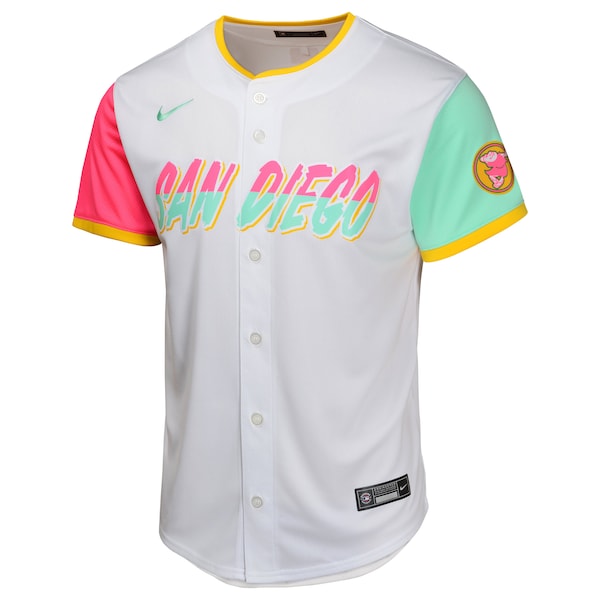 San Diego Padres Nike Youth City Connect Limited Jersey - White - Image 2