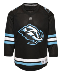 Alternative view of Utah Mammoth Home Replica Custom Jersey - Black