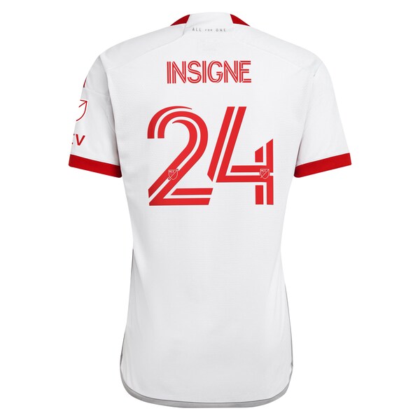 Lorenzo Insigne Toronto FC adidas 2024 GTA Kit Authentic Player Jersey?ยจC White - Image 4