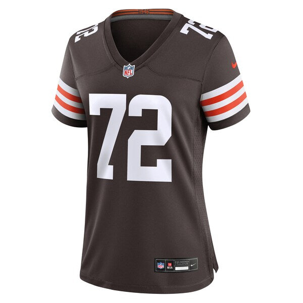 Quinton Jefferson Cleveland Browns Nike Women's Game Jersey - Brown - Image 2