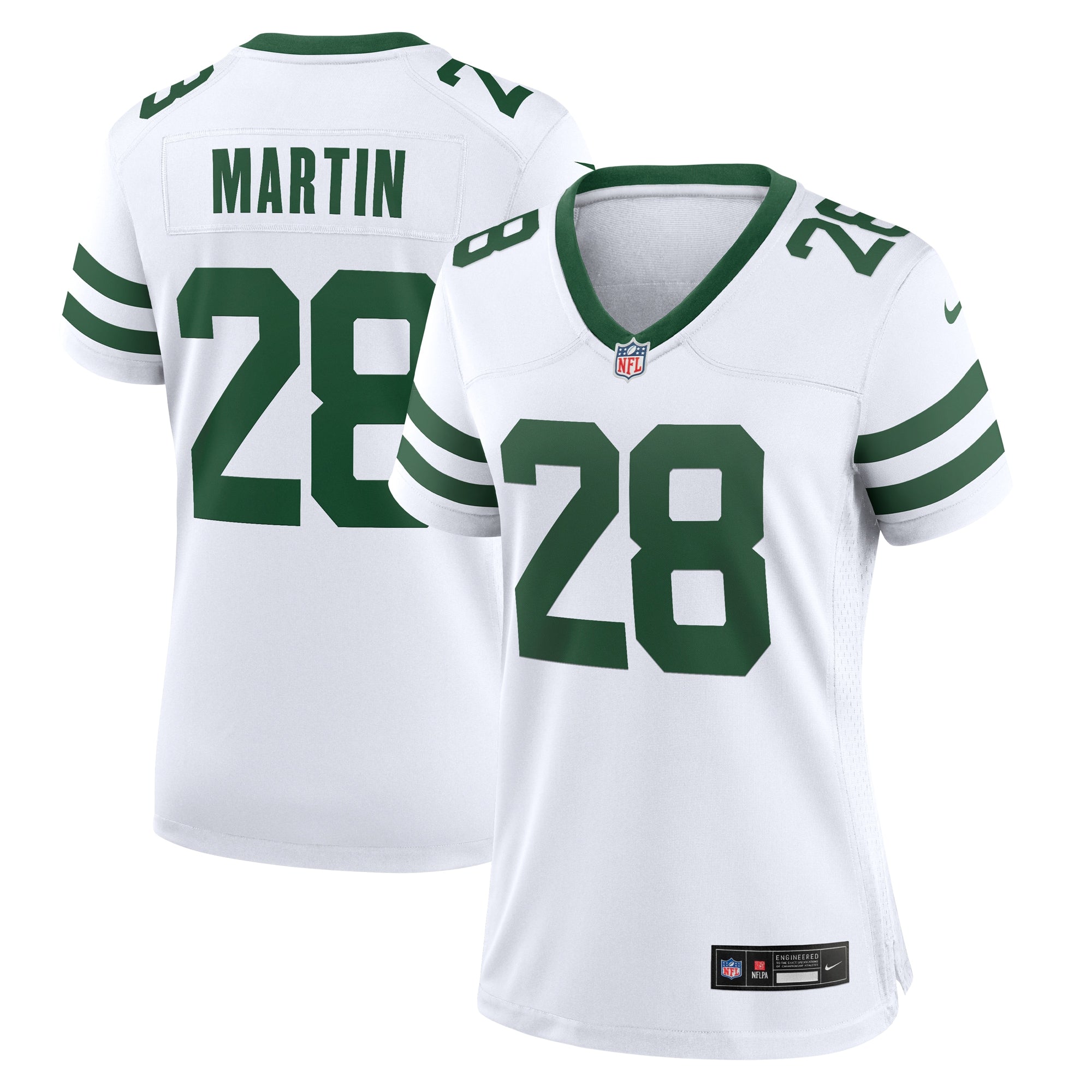 Curtis Martin New York Jets Nike Women's Game Retired Player Jersey - Gotham Green/White - Image 6