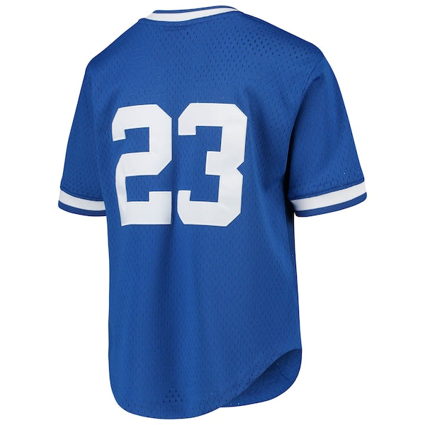 Ryne Sandberg Chicago Cubs Youth Cooperstown Collection Mesh Batting Practice Jersey - Royal - Image 3