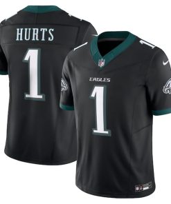 Jalen Hurts Philadelphia Eagles Nike Alternate Vapor F.U.S.E. Limited Jersey - Black