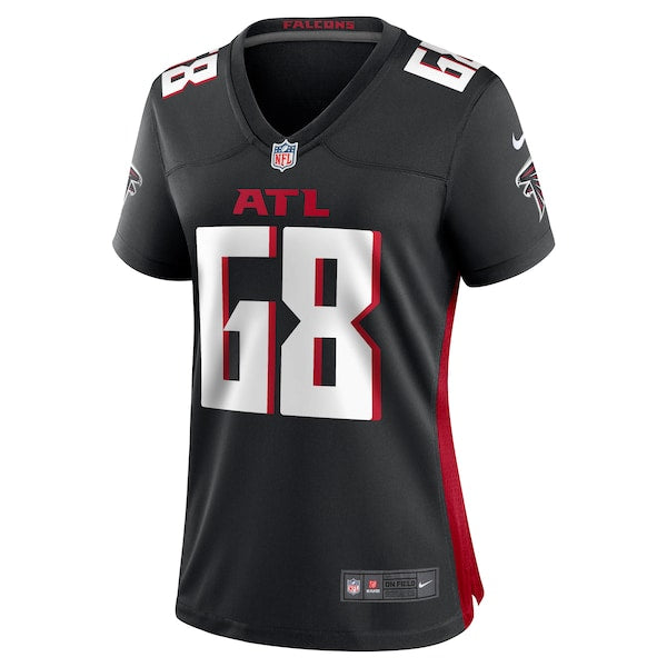 Kyle Hinton Atlanta Falcons Nike Women's Team Game Jersey - Black - Image 2