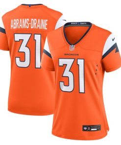 Kris Abrams-Draine Denver Broncos Nike Women's Team Game Jersey -  Orange