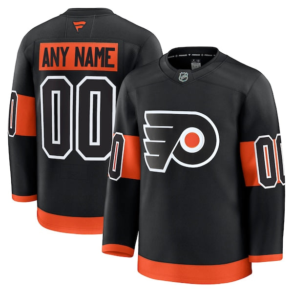 Philadelphia Flyers Alternate Premium Custom Jersey - Black