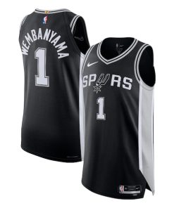 Victor Wembanyama San Antonio Spurs Nike Authentic Jersey - Icon Edition - Black