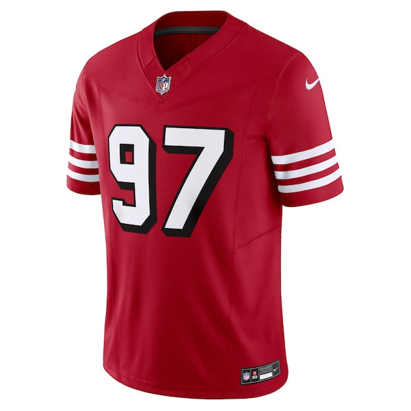 Nick Bosa San Francisco 49ers Nike Vapor F.U.S.E. Limited Jersey - Scarlet - Image 2