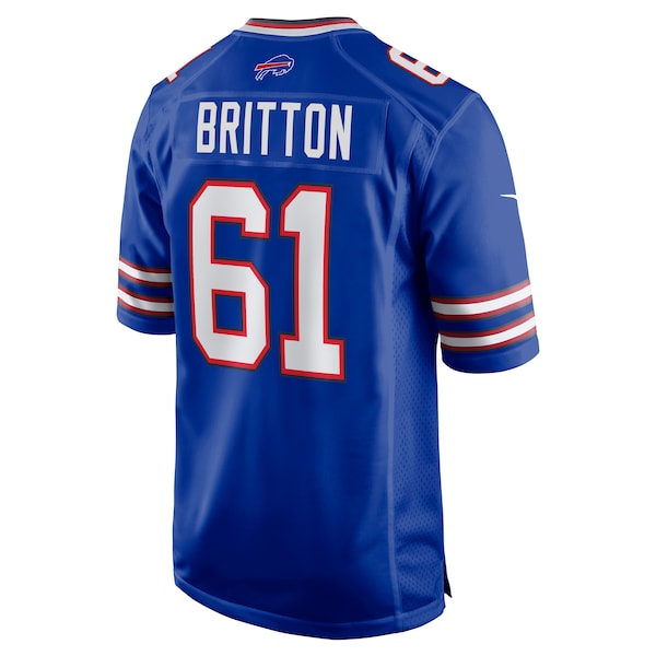 Gunner Britton Buffalo Bills Nike Game Jersey - Royal - Image 3