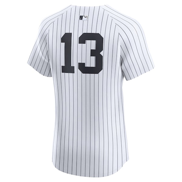 Jazz Chisholm Jr. New York Yankees Nike Home Elite Player Jersey - White - Image 3