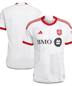Alternative view of Toronto FC adidas 2024 GTA Kit Authentic Jersey?¨C White