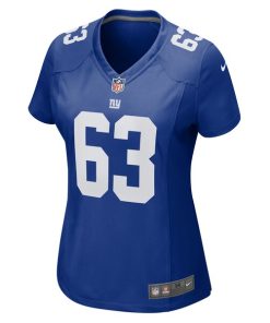 Alternative view of Jake Kubas New York Giants Nike Women's  Game Jersey -  Royal
