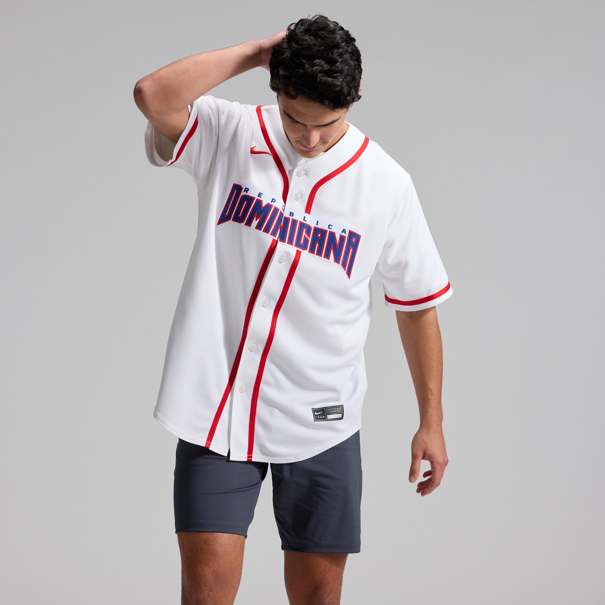Dominican Republic Baseball Nike 2026 World Baseball Classic Road Stadium Jersey - Royal/White - Image 6