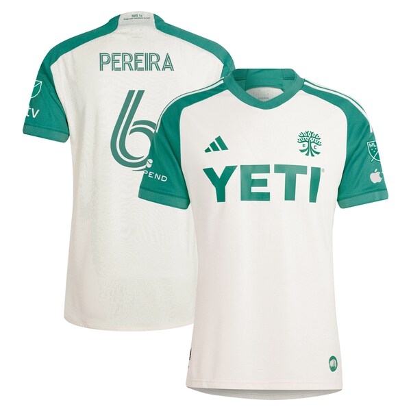 Daniel Pereira Austin FC adidas 2024 The Armadillo Kit Authentic Player Jersey?ยจC Tan
