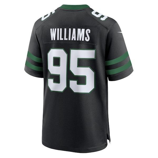 Quinnen Williams New York Jets Nike Alternate Game Jersey - Legacy Black/Green - Image 6