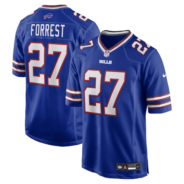Darrick Forrest Buffalo Bills Nike Team Game Jersey - Royal