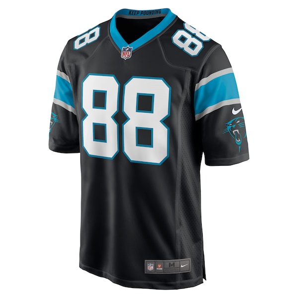 Terrace Marshall Jr. Carolina Panthers Nike 2021 NFL Draft Pick Player Game Jersey - Black - Image 2