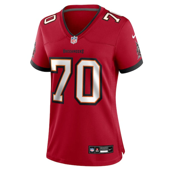 Ben Chukwuma Tampa Bay Buccaneers Nike Women's Team Game Jersey - Red - Image 2