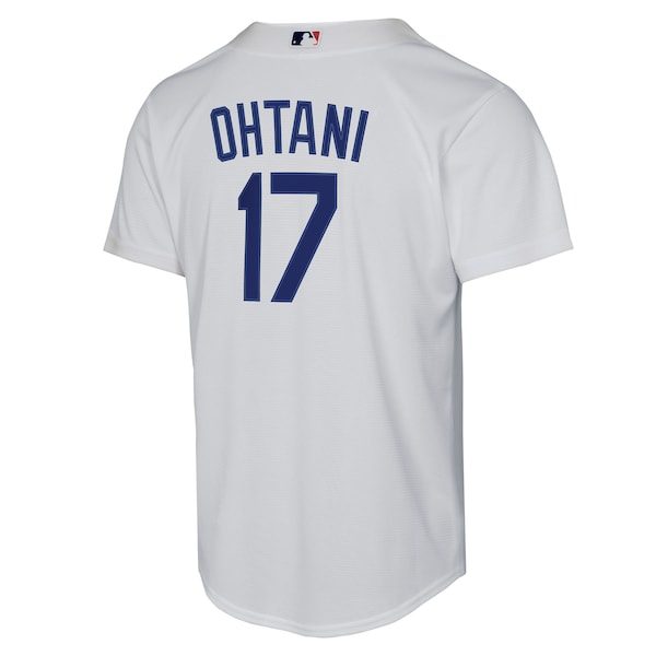 Shohei Ohtani Los Angeles Dodgers Nike Youth Home Replica Player Jersey - White - Image 3