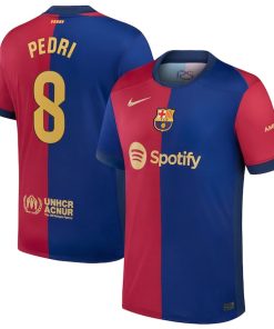 Pedri Barcelona Nike 2024/25 Home Replica Player Jersey - Royal