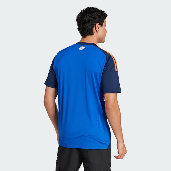 FC Cincinnati adidas 2025 Orange and Blue Legacy Kit Replica Jersey - Blue - Image 9