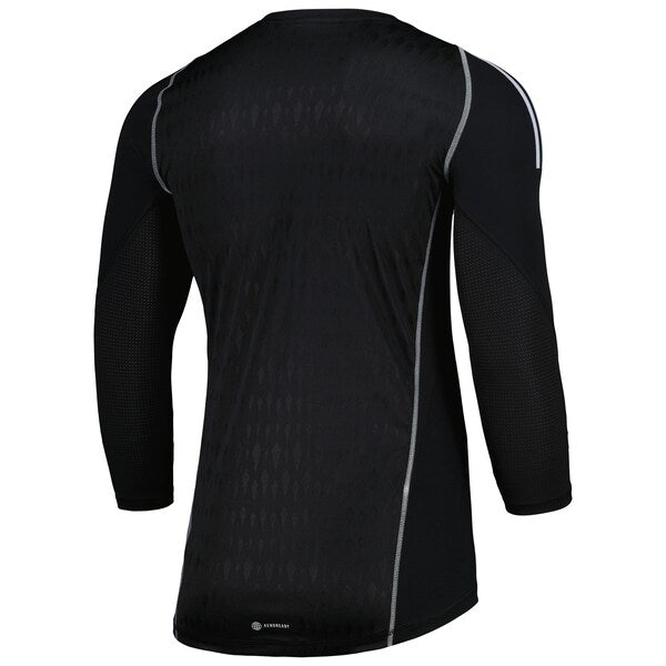 Inter Miami CF adidas 2024 Goalkeeper Long Sleeve Replica Jersey - Black - Image 3