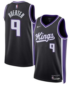 Kevin Huerter Sacramento Kings Nike Unisex Swingman Jersey - Association Edition - Black
