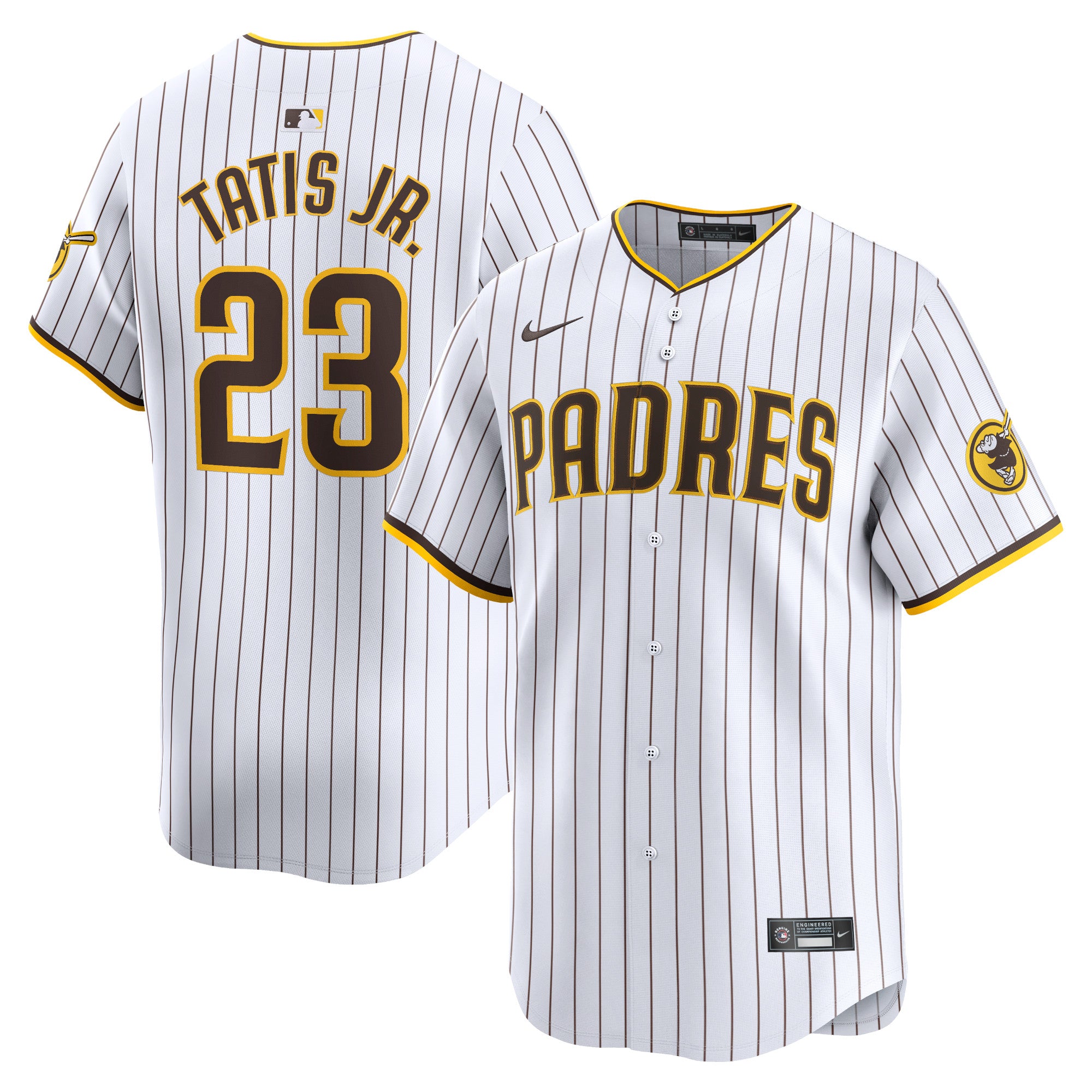 Fernando Tatis Jr. San Diego Padres Nike Away Limited Player Jersey - Red/White - Image 6