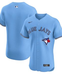 Alternative view of Toronto Blue Jays Nike Home Elite Jersey - Powder Blue