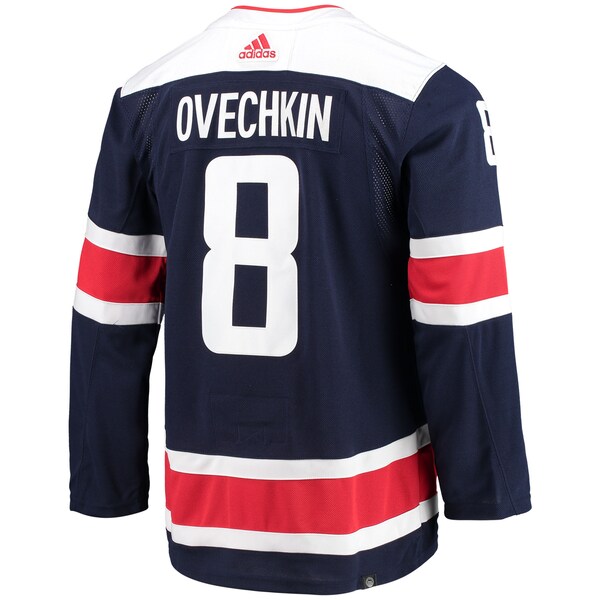 Alexander Ovechkin Washington Capitals adidas Alternate Primegreen Authentic Player Jersey - Navy/Red/White - Image 4