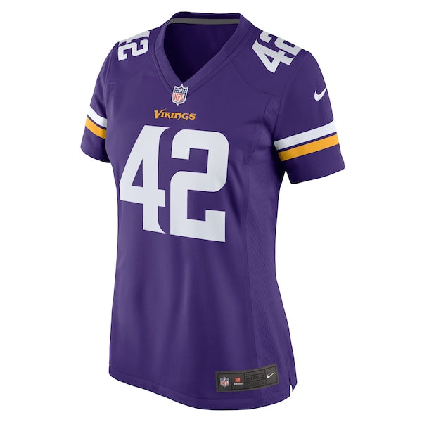 Andrew DePaola Minnesota Vikings Nike Women's Game Jersey - Purple - Image 2