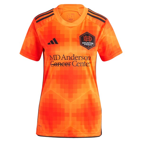 Corey Baird Houston Dynamo FC adidas Women's 2024 El Sol Replica Jersey - Orange - Image 2