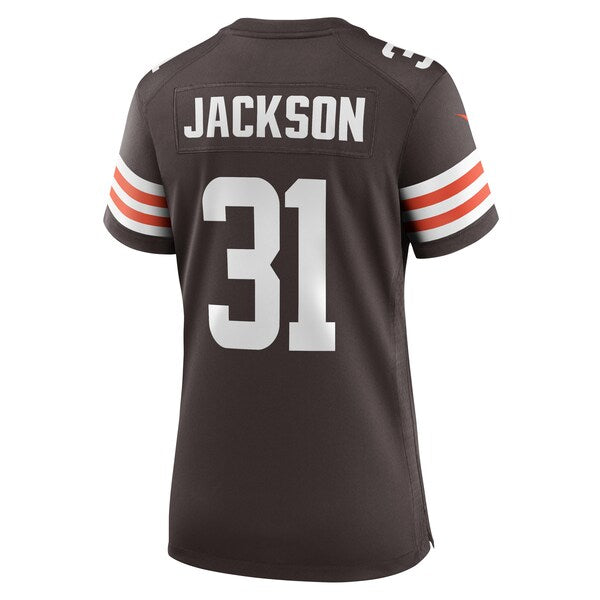 Deon Jackson Cleveland Browns Nike Women's Game Jersey - Brown - Image 3