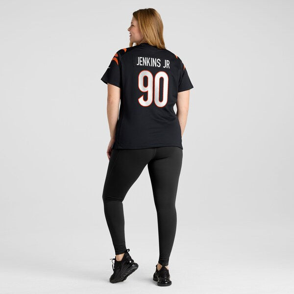 Kris Jenkins Jr. Cincinnati Bengals Nike Women's Game Jersey - Black - Image 7