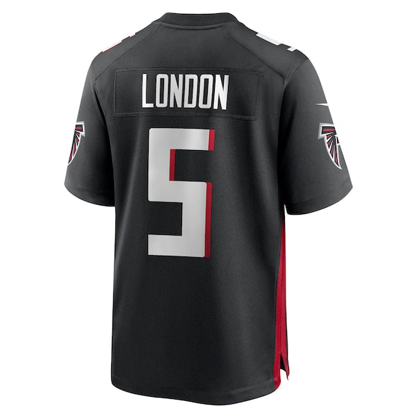 Drake London Atlanta Falcons Nike Player Game Jersey - Black - Image 3